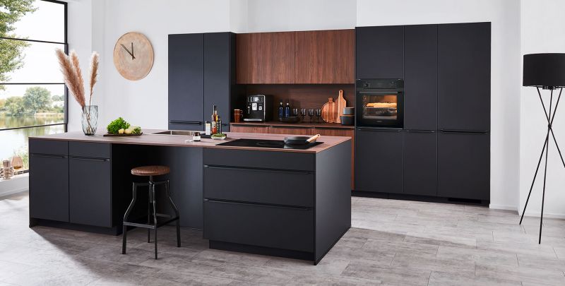 Küche mit Kochinsel